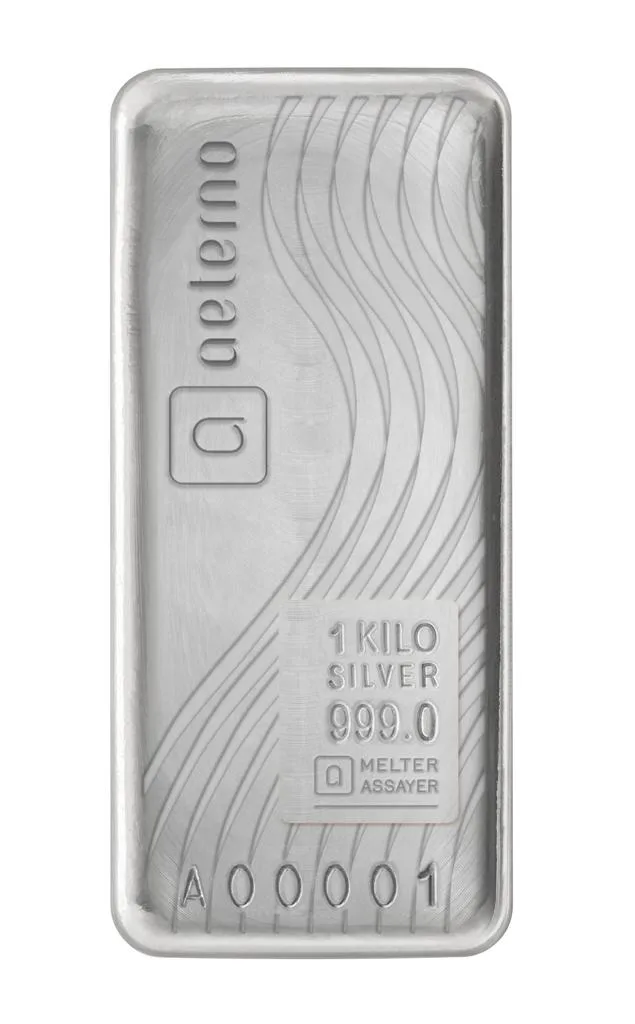 Gold cast bar — bullion trading Dubai UAE